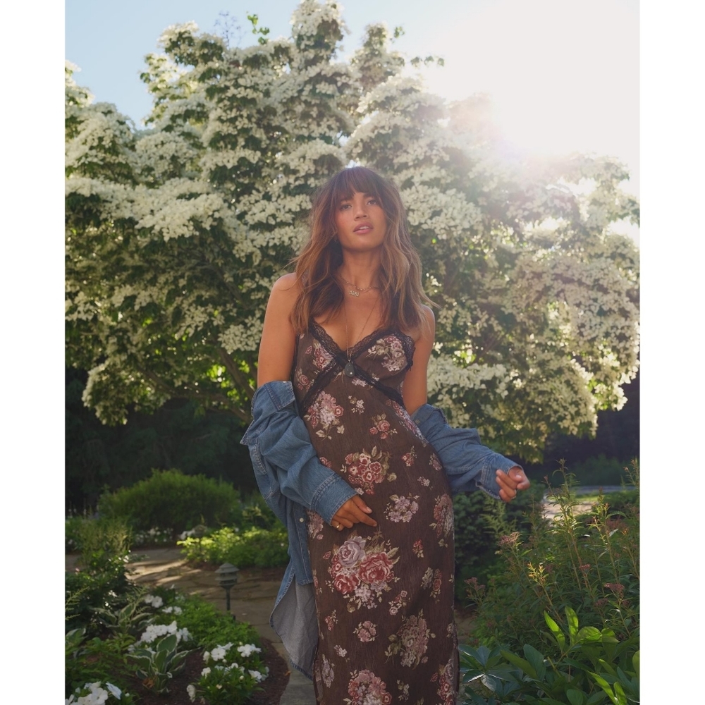 Brock Collection x H&M Floral Lace Slip Dress